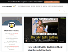 Tablet Screenshot of blog.monitorbacklinks.com